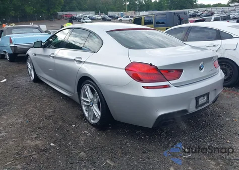 2014 BMW 650I Gran Coupe z USA, uszkodzony, nr VIN WBA6B2C58ED129639